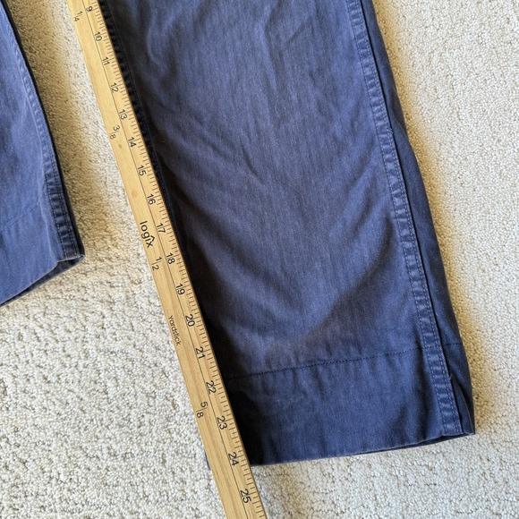 Birdwell Beach Britches Twill Crop Pants Made USA Size 30x24.5 $128 - Picture 12 of 15